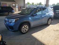 Salvage cars for sale from Copart Fort Wayne, IN: 2021 Subaru Forester Premium