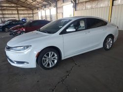 Salvage cars for sale from Copart Phoenix, AZ: 2016 Chrysler 200 Limited