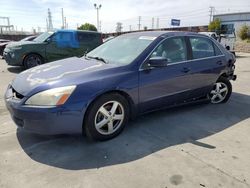 Salvage cars for sale from Copart Wilmington, CA: 2004 Honda Accord EX