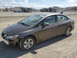 Salvage cars for sale from Copart North Las Vegas, NV: 2015 Honda Civic LX