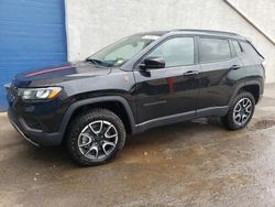 Jeep salvage cars for sale: 2024 Jeep Compass Trailhawk