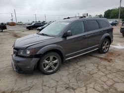 Salvage cars for sale at Oklahoma City, OK auction: 2017 Dodge Journey Crossroad