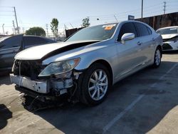 Salvage cars for sale at auction: 2007 Lexus LS 460