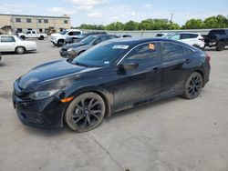 Salvage cars for sale from Copart Wilmer, TX: 2019 Honda Civic Sport