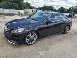 Salvage cars for sale at Ocala, FL auction: 2016 Mercedes-Benz E 350