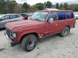 Salvage cars for sale from Copart Mendon, MA: 1988 Toyota Land Cruiser FJ62 GX