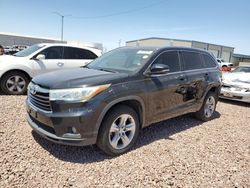 Salvage cars for sale from Copart Phoenix, AZ: 2014 Toyota Highlander Limited