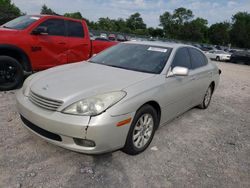 Salvage cars for sale from Copart Madisonville, TN: 2003 Lexus ES 300