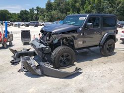 Salvage cars for sale from Copart Ocala, FL: 2019 Jeep Wrangler Sport