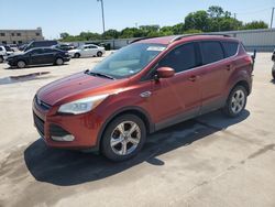 Salvage cars for sale from Copart Wilmer, TX: 2014 Ford Escape SE