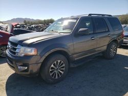 Salvage cars for sale at Las Vegas, NV auction: 2017 Ford Expedition XLT