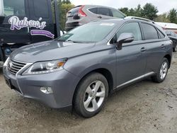 Salvage cars for sale from Copart Mendon, MA: 2013 Lexus RX 350 Base