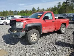 Salvage cars for sale from Copart Windham, ME: 2015 GMC Sierra K1500