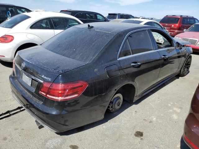 2014 Mercedes-Benz E 550 4matic