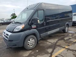 Salvage trucks for sale at Woodhaven, MI auction: 2016 Dodge RAM Promaster 3500 3500 High