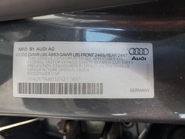 2002 Audi A4 3.0 Avant Quattro