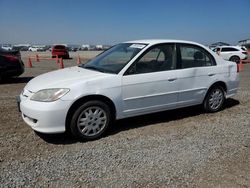 Salvage cars for sale from Copart San Diego, CA: 2004 Honda Civic LX