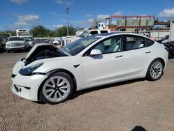 Tesla salvage cars for sale: 2021 Tesla Model 3