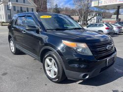 Salvage cars for sale at North Billerica, MA auction: 2015 Ford Explorer Police Interceptor
