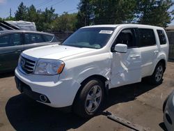 Salvage cars for sale from Copart Denver, CO: 2015 Honda Pilot Exln