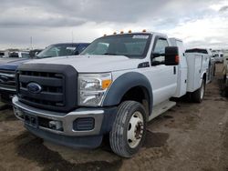 Salvage cars for sale from Copart Brighton, CO: 2016 Ford F550 Super Duty