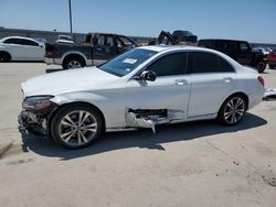 Salvage cars for sale at Wilmer, TX auction: 2019 Mercedes-Benz C300