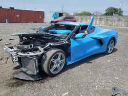 Vehiculos salvage en venta de Copart Homestead, FL: 2023 Chevrolet Corvette Stingray 1LT