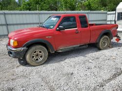 Salvage trucks for sale at Hurricane, WV auction: 2004 Ford Ranger Super Cab
