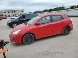 Salvage cars for sale from Copart Wilmer, TX: 2010 Toyota Corolla Matrix S