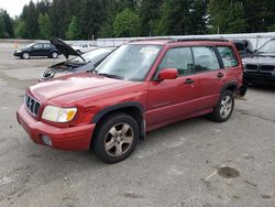 Salvage cars for sale at Arlington, WA auction: 2001 Subaru Forester S