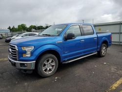 Salvage cars for sale from Copart Pennsburg, PA: 2015 Ford F150 Supercrew