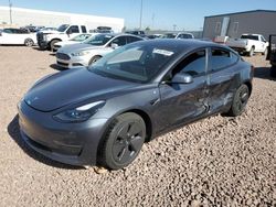 Tesla salvage cars for sale: 2021 Tesla Model 3