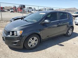Salvage cars for sale at North Las Vegas, NV auction: 2014 Chevrolet Sonic LT