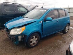 Salvage cars for sale at Elgin, IL auction: 2009 Chevrolet Aveo LS