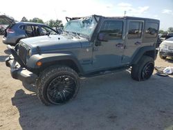 Salvage cars for sale at Newton, AL auction: 2015 Jeep Wrangler Unlimited Sport