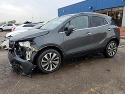 Salvage cars for sale from Copart Woodhaven, MI: 2017 Buick Encore Preferred II