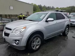 Salvage cars for sale from Copart Exeter, RI: 2015 Chevrolet Equinox LT