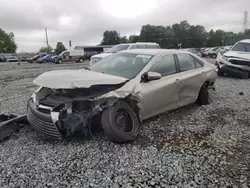 Salvage cars for sale at Mebane, NC auction: 2015 Toyota Camry LE