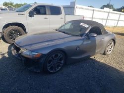 Salvage cars for sale from Copart Sacramento, CA: 2003 BMW Z4 3.0