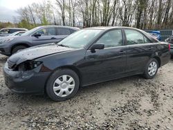 Salvage cars for sale at Candia, NH auction: 2002 Toyota Camry LE