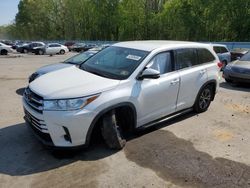 Salvage Cars with No Bids Yet For Sale at auction: 2017 Toyota Highlander LE