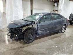 Salvage cars for sale at Leroy, NY auction: 2019 Toyota Corolla L