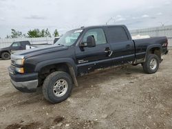 Salvage cars for sale at Nisku, AB auction: 2007 Chevrolet Silverado K2500 Heavy Duty