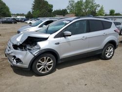 Carros salvage sin ofertas aún a la venta en subasta: 2018 Ford Escape SE