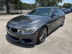 Salvage cars for sale at Opa Locka, FL auction: 2015 BMW 428 I Gran Coupe
