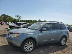 Salvage cars for sale at Des Moines, IA auction: 2012 Subaru Forester 2.5X Premium