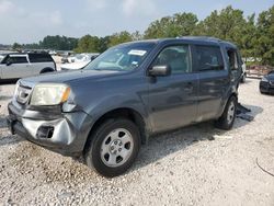 Salvage cars for sale from Copart Houston, TX: 2010 Honda Pilot LX