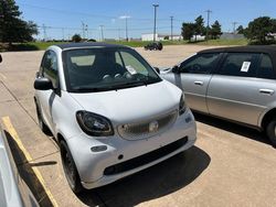 Smart salvage cars for sale: 2016 Smart Fortwo