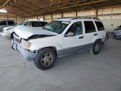 Jeep Grand Cherokee salvage cars for sale: 2000 Jeep Grand Cherokee Laredo