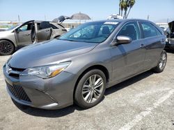 Salvage cars for sale at Van Nuys, CA auction: 2015 Toyota Camry LE